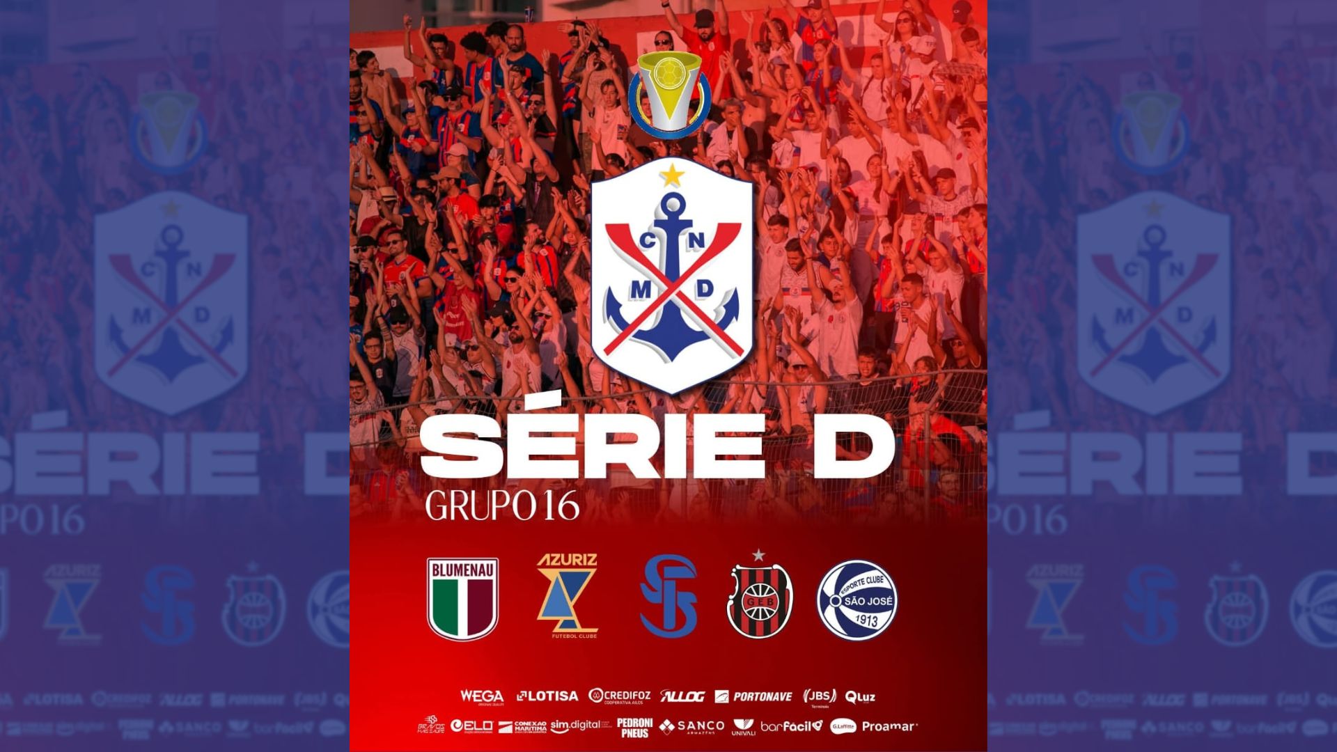 MARCÍLIO CONHECE ADVERSÁRIOS NA SÉRIE D DO BRASILEIRO 